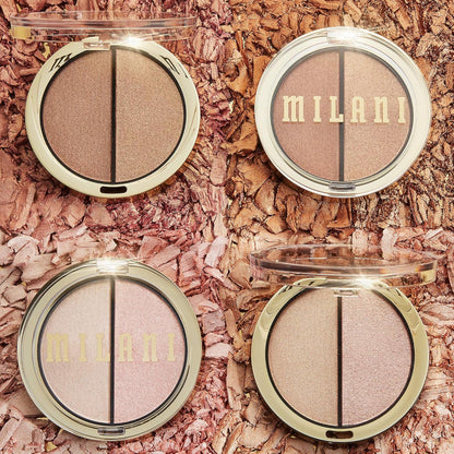 Milani | Highlighter Duo | Duo De Iluminadores 140 Double Shot