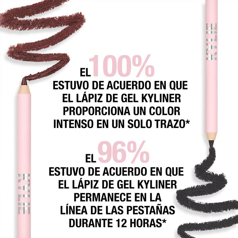 Kylie | Kyliner Gel Eyeliner Pencil | Delineador De Ojos