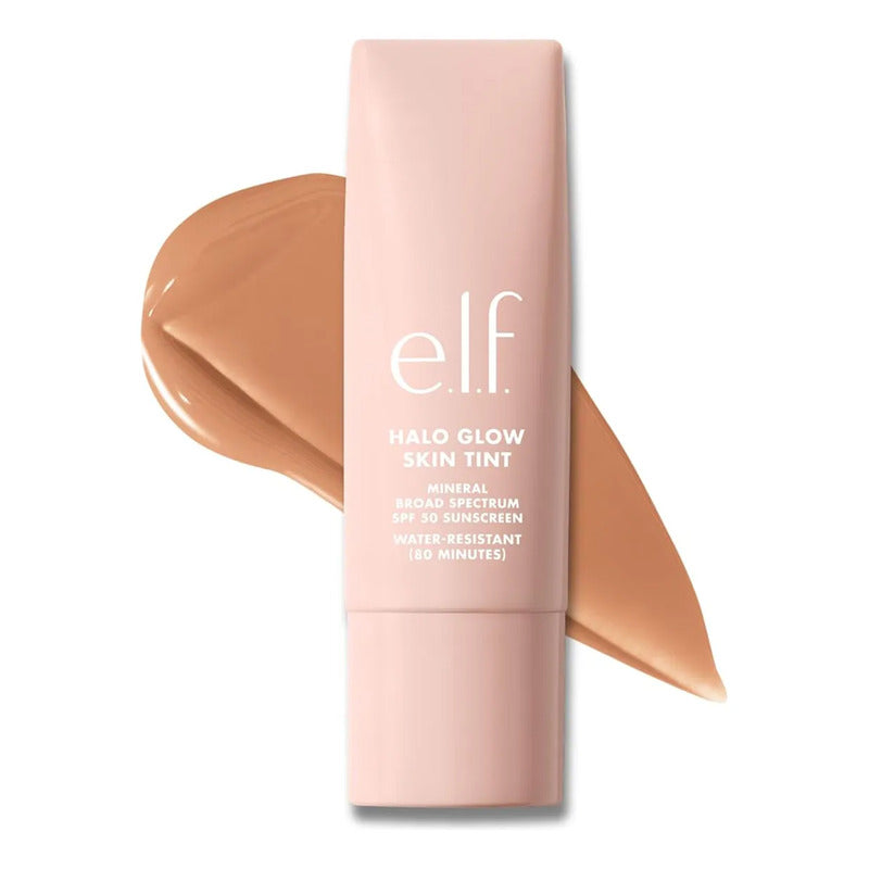 Elf | Halo Glow Skin Tint | Tinta Facial Fps 50 9 Medium Cool