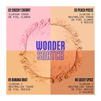 Nyx | Wonder Snatch Loose Setting Powder | Polvo Traslucido 05 Banana Brat