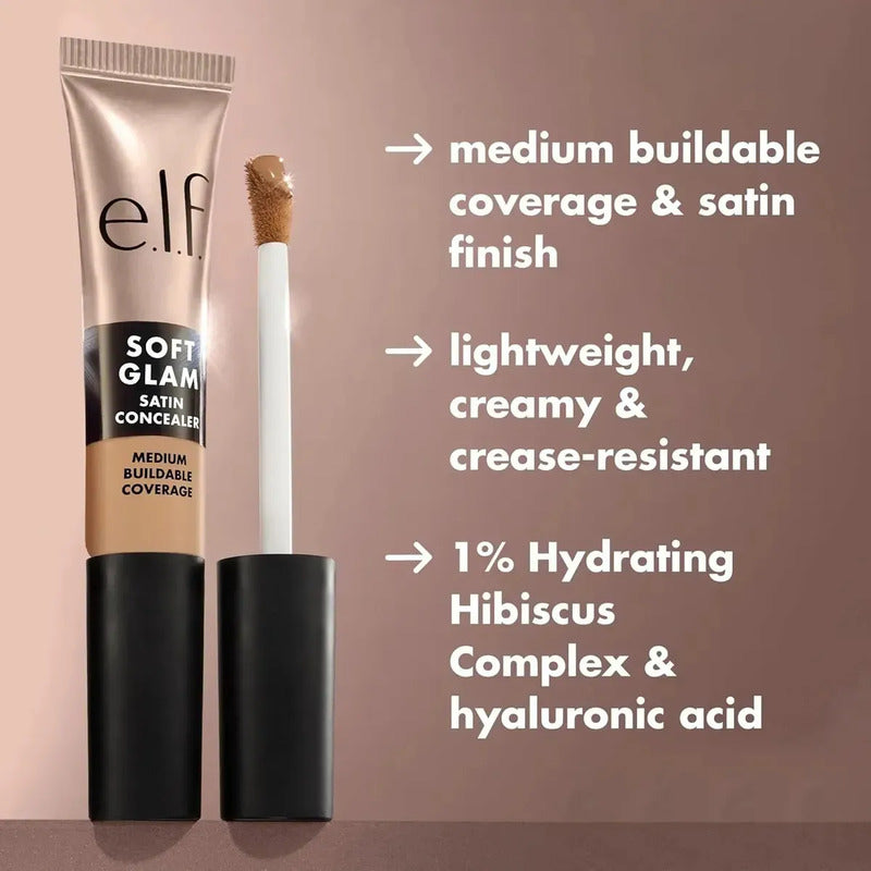 Elf Soft Glam Corrector Satin Cremoso Ligero 6.3 Ml 20 Light Cool