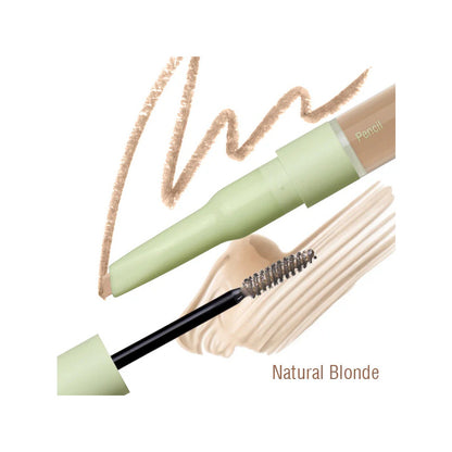 Pixi | 2-en-1 Natural Brow Dúo | Lápiz + Gel De Ceja