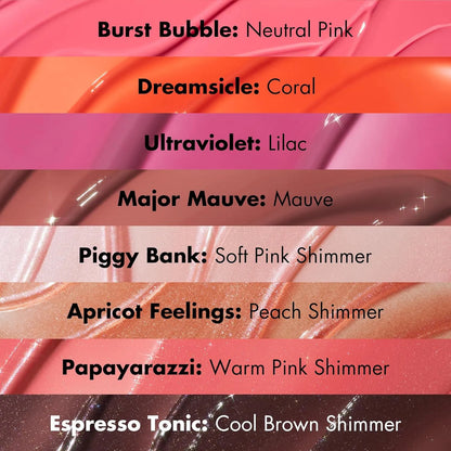 Elf | Glow Reviver Lip Oil Plumping | Gloss Voluminizador Burst Bubble
