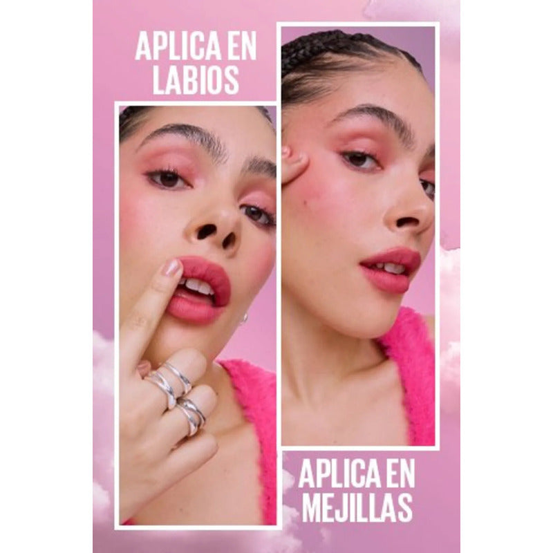 Maybelline | Cluodtopia | Tinta Mousse Mate Mejillas/labios 04 Pink Daydream