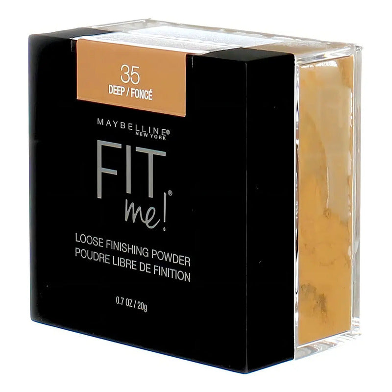 Polvo Maybelline Fit Me Loose Finishing Tono 35 Deep 35 Deep