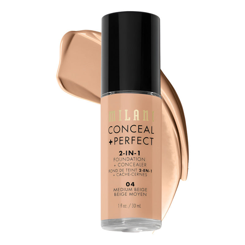 Milani | Conceal + Perfect 2 En 1  | Base De Maquillaje