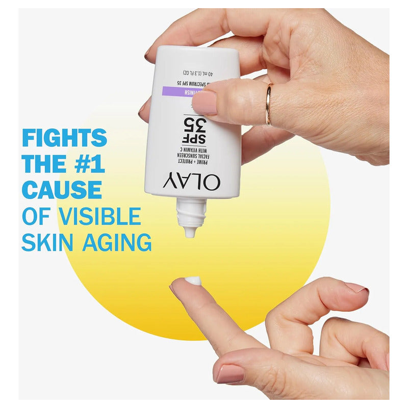 Olay Protector Solar Facial Prime & Protect Spf 35 40 Ml