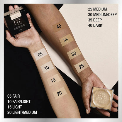 Polvo Maybelline Fit Me Loose Finishing Tono 35 Deep 35 Deep