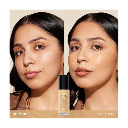 Milani | Conceal + Perfect 2 En 1  | Base De Maquillaje