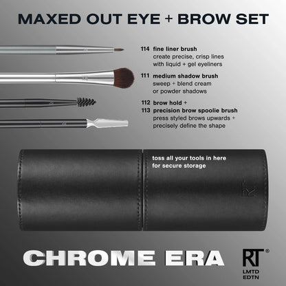 Real Techniques | Maxed Out Eye | Set De Brochas Maxed Out Eye