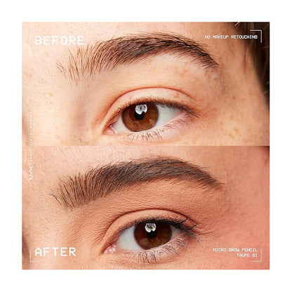 Nyx | Micro Brow Pencil | Delineador Cejas Retráctil 2 En 1