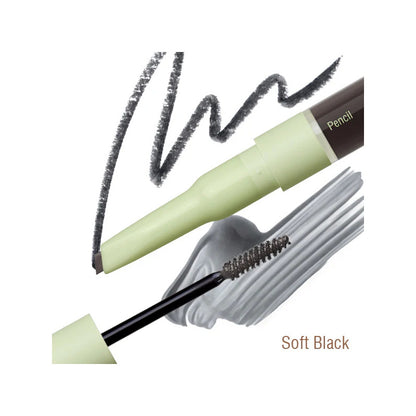 Pixi | 2-en-1 Natural Brow Dúo | Lápiz + Gel De Ceja