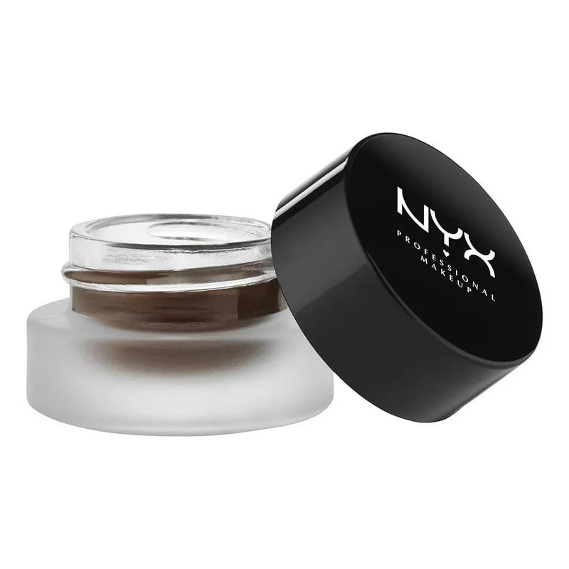 Nyx | Gel Liner & Smudger | Delineador En Gel 2.64g 02 Charlotte Brown Matte