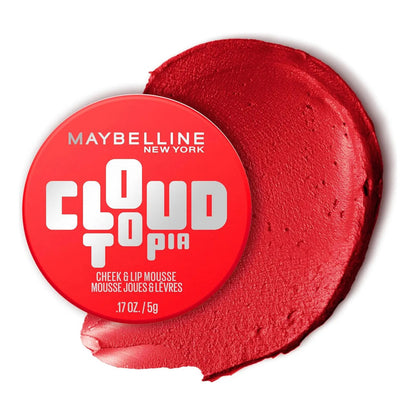 Maybelline | Cluodtopia | Tinta Mousse Mate Mejillas/labios Divine Crimson