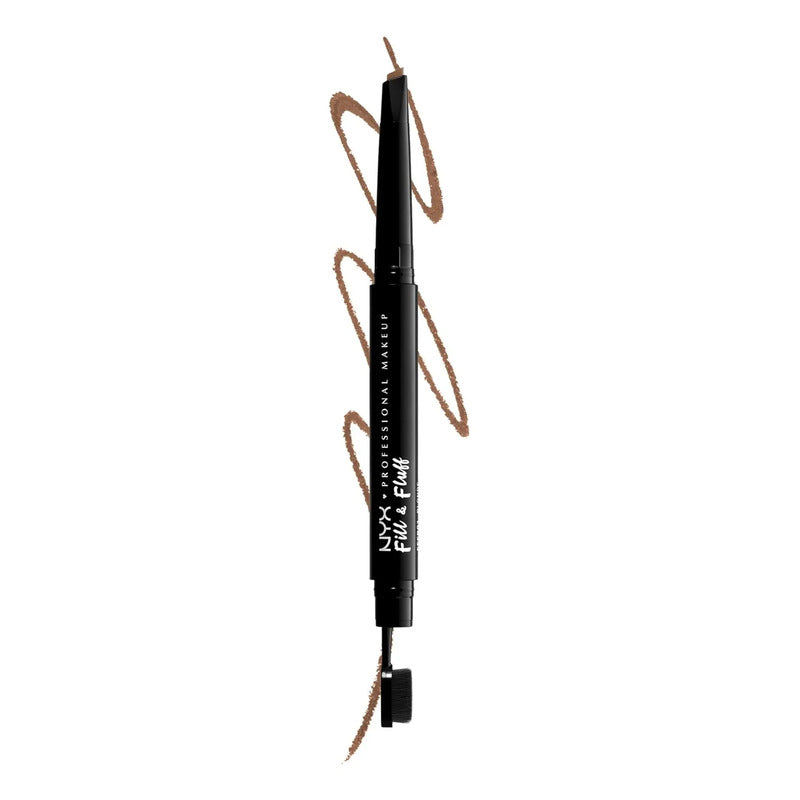 Nyx | Fill & Fluff | Lapiz De Ceja Con Cepillo Taupe