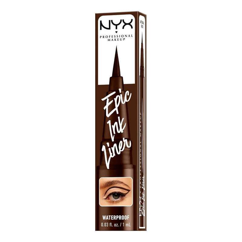 Nyx | Epic Ink Liner Waterproof - Delineador De Ojos - 1ml