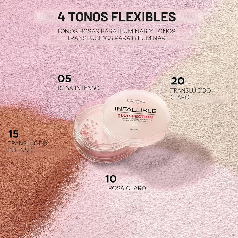 L'oréal Infallible Polvo Suelto Blur-fection Tono 15