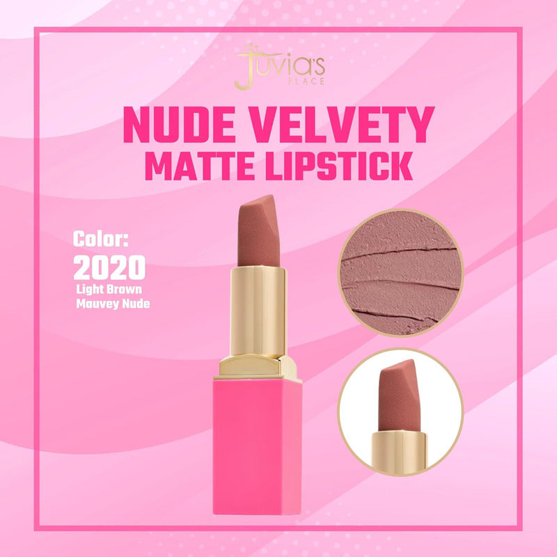 Juvia's | Labial Mate Velvet Hidratante - Vegano - Nude