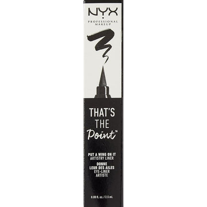 Nyx | That S The Point Put A Wing On It | Delineador Black Mate/satinado