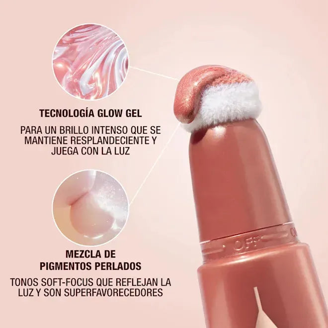 Charlotte Tilbury | Glowgasm | Rubor Iluminador Líquido Pinkgasm