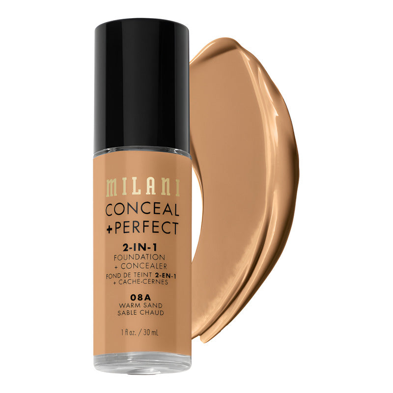 Milani | Conceal + Perfect 2 En 1  | Base De Maquillaje