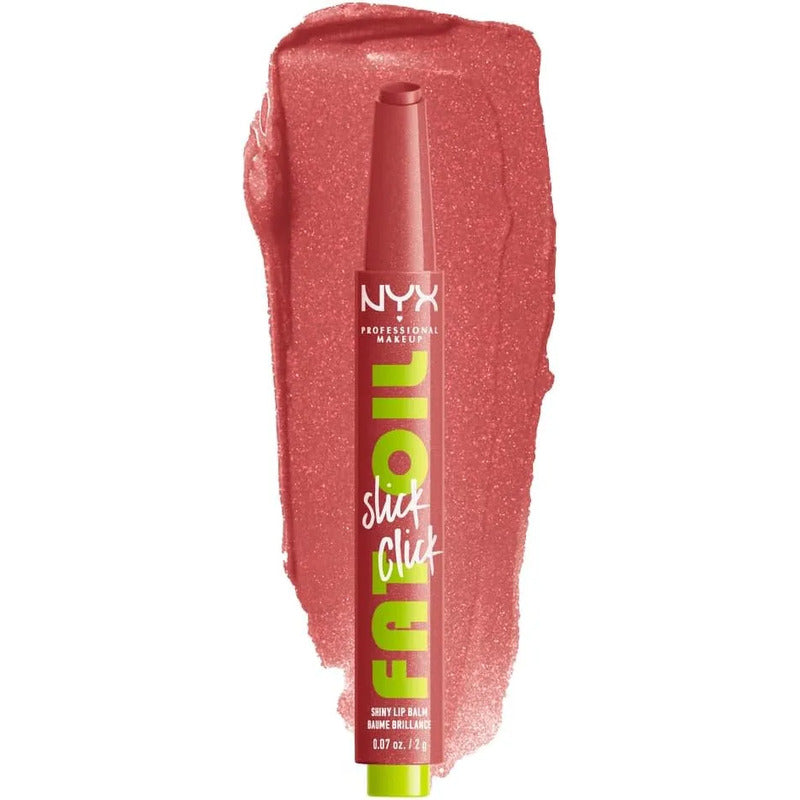 Nyx | Fat Oil Slick Click Shiny Lip Balm | Balsamo Labial 03- No Filter Needed