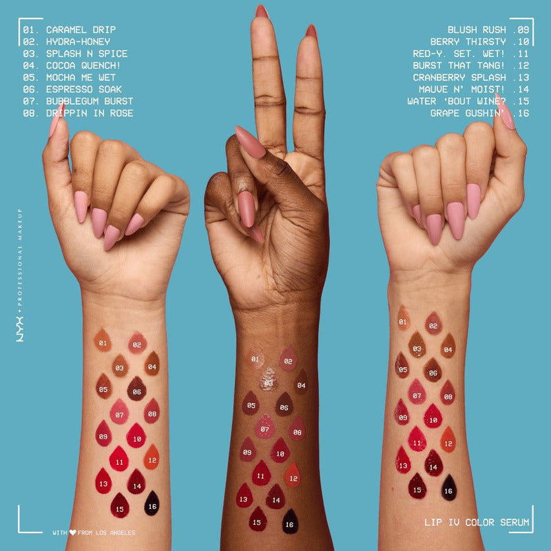 Nyx | Lip I.v | Tinta De Labios Efecto Gloss