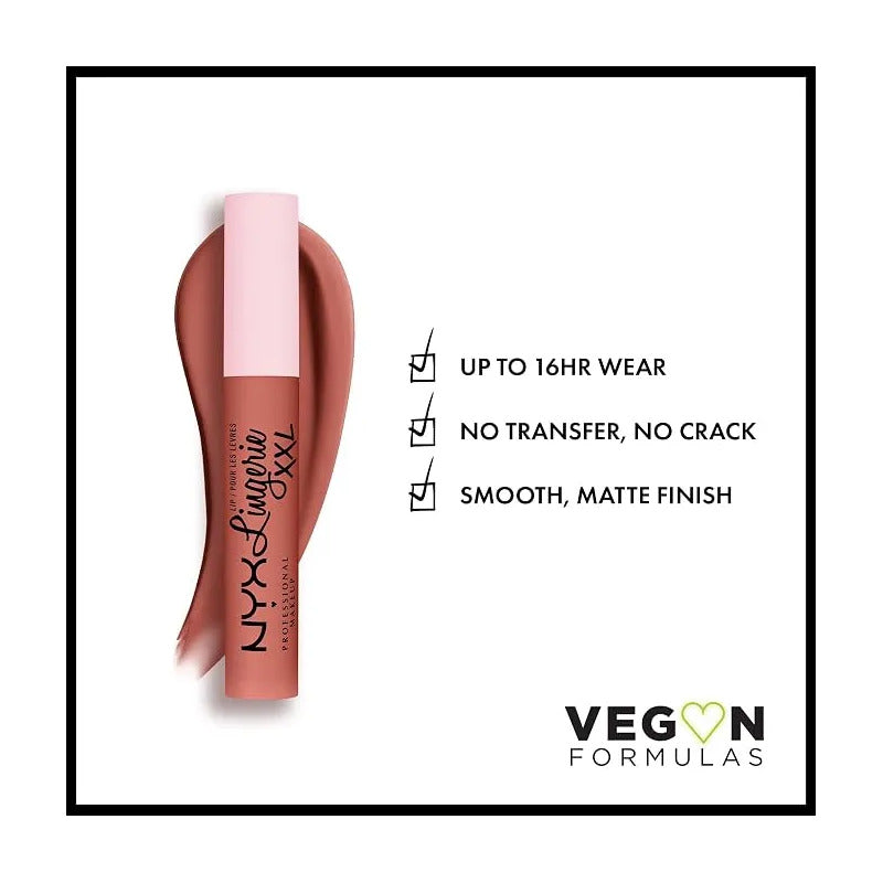 Labial Nyx Lingerie Xxl Mate Líquido Turn-on