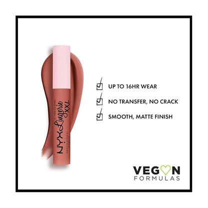 Labial Nyx Lingerie Xxl Mate Líquido Turn-on