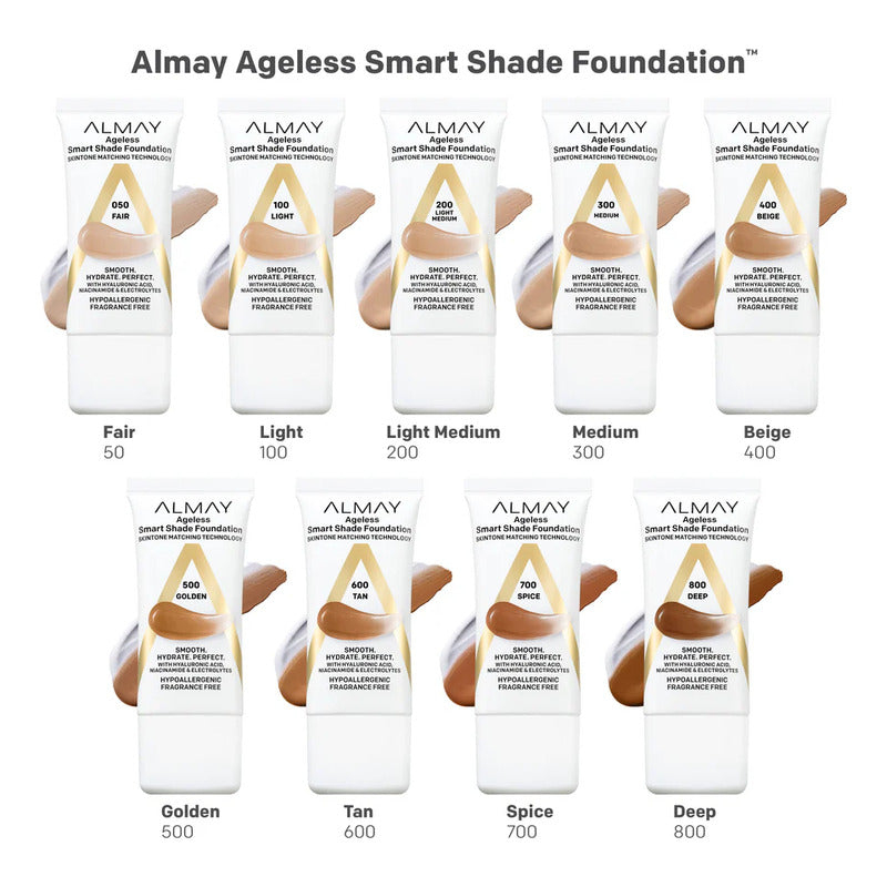 Almay | Ageless Smart Shade | Base De Maquillaje