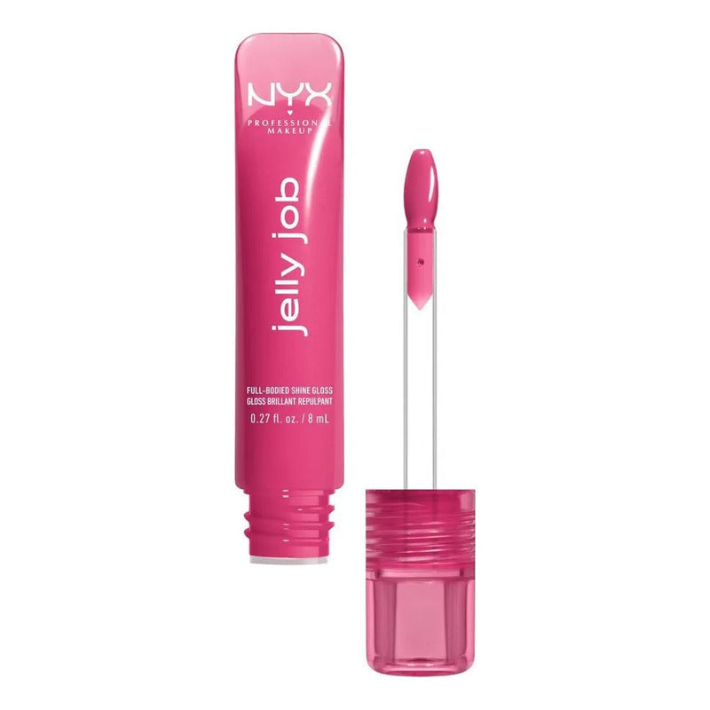 Nyx Jelly Job Honey Its Jelly Brillo Labial Rosa Gel Jelly Jammin