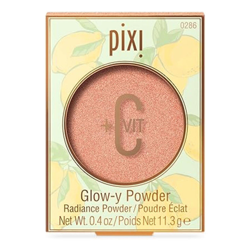 Pixi | Glowy Powder Radiance Powder | Iluminador Peach