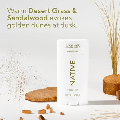 Native | Deodorant - Desodorante Desert Grass Y Sandalwood