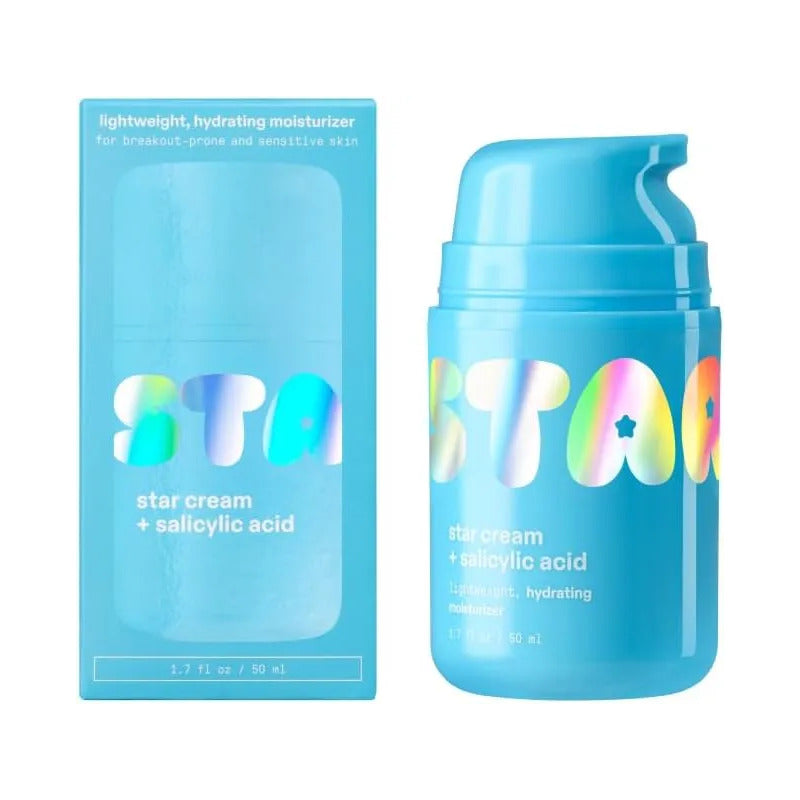 Crema Facial Starface Con Ác Salicílico Hidratante Día/noche Todo Tipo De Piel Día/noche