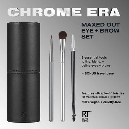 Real Techniques | Maxed Out Eye | Set De Brochas Maxed Out Eye