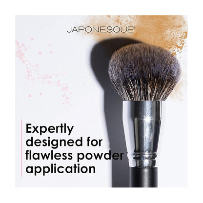 Japonesque | Brocha De Maquillaje Para Polvo, Domed Powder Negro