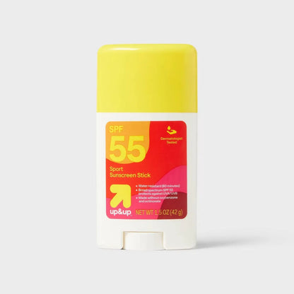 Up&up Bloqueador En Barra 55 Spf, Resistente Al Agua 80min