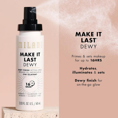 Milani | Fijador De Maquillaje Dewy - Hidrata E Ilumina 60ml