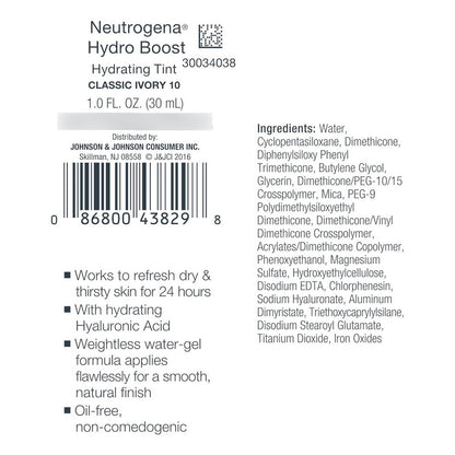 Neutrogena Hydro Boost  Hydrating Tint