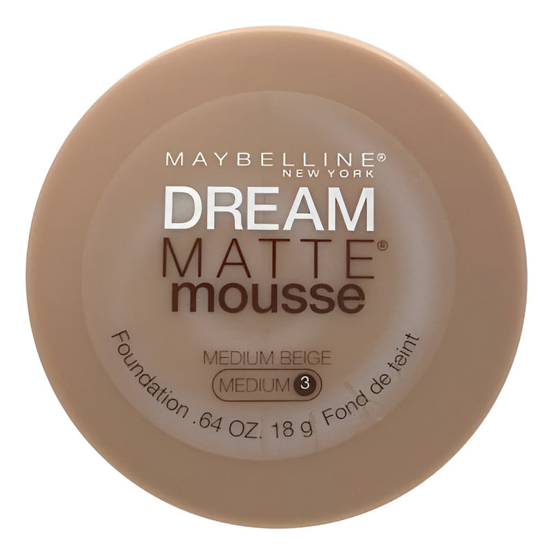 Maybelline | Dream Matte Mousse - Base De Maquillaje - 18g