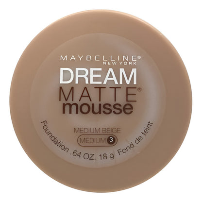 Maybelline | Dream Matte Mousse - Base De Maquillaje - 18g