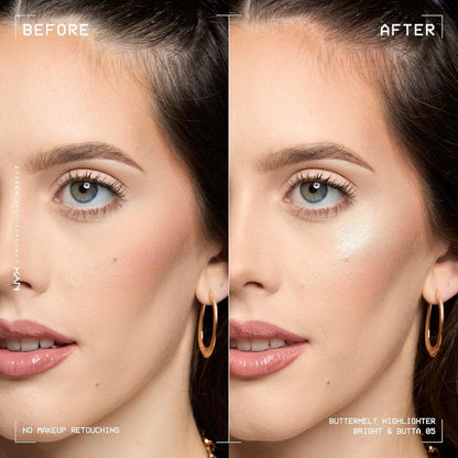 Nyx Iluminador Barra Buttermelt Highlighter 10g Buttermelt Highltr Bright And Butta