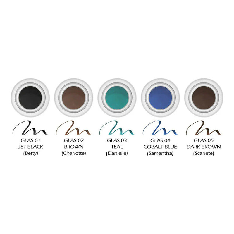 Nyx | Gel Liner & Smudger | Delineador En Gel 2.64g 05 Dark Brown Mate