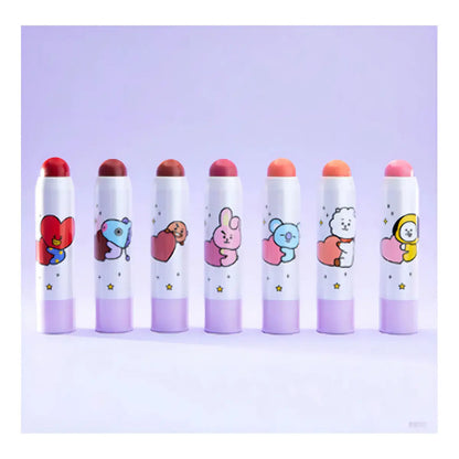 The Creme Shop Bt21 Lip Cheek Stick Peach Fluff Peach Fluff