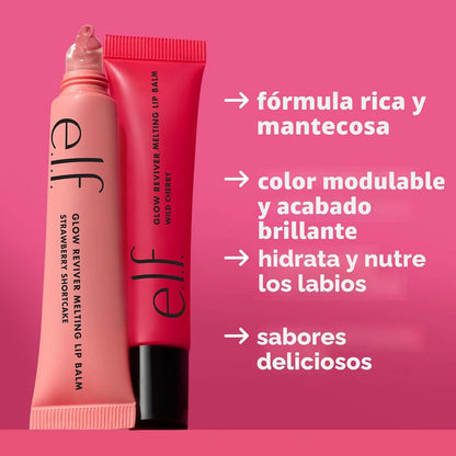 Elf | Glow Reviver Lip Balm | Balsamo Labial -15g Vainilla Soft Serve
