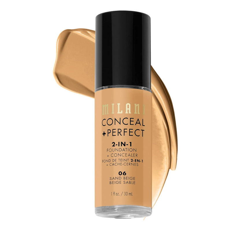 Milani | Conceal + Perfect 2 En 1  | Base De Maquillaje