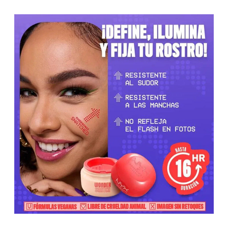 Nyx | Wonder Snatch Loose Setting Powder | Polvo Traslucido 01 Sugar Serve