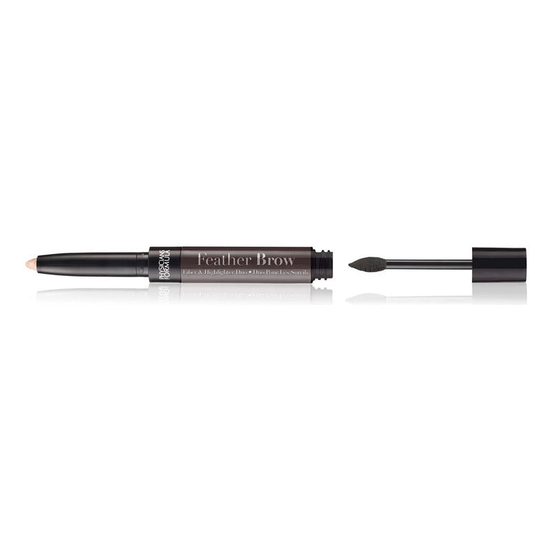 Physicians Formula | Feather Brow | Duo Fibras Para Ceja Black Brown