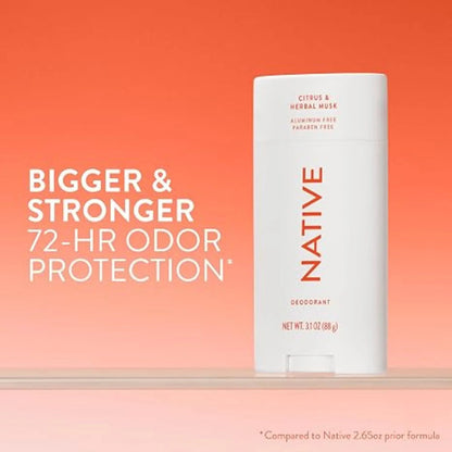 Native | Deodorant - Desodorante Citrus Y Herbal Musk