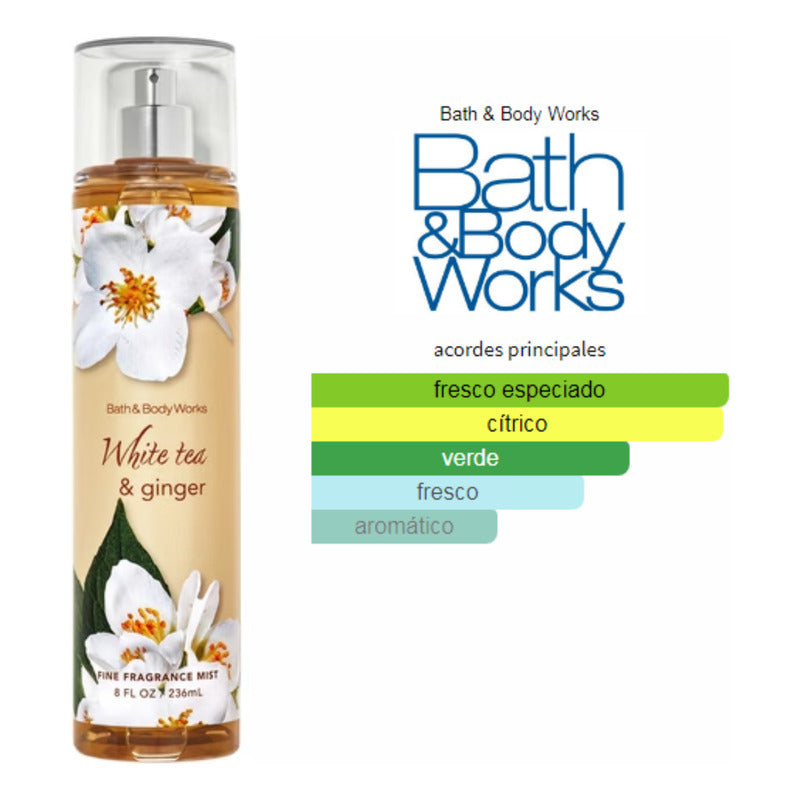 Bath & Body Works | Fragance Mist - White Tea & Ginger 236ml